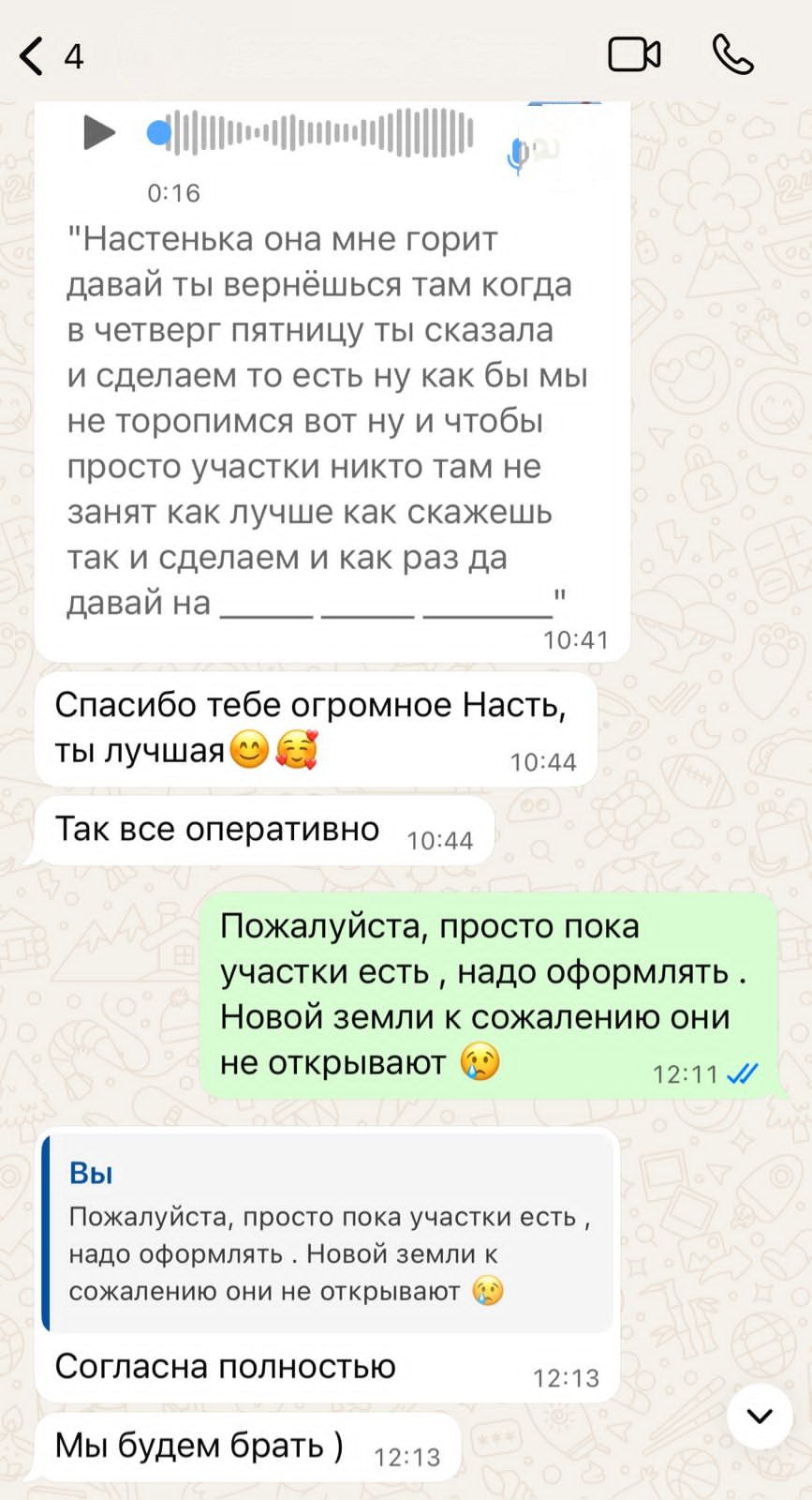 Отзыв о гектаре для бизнеса — клиент из Дальнегорска